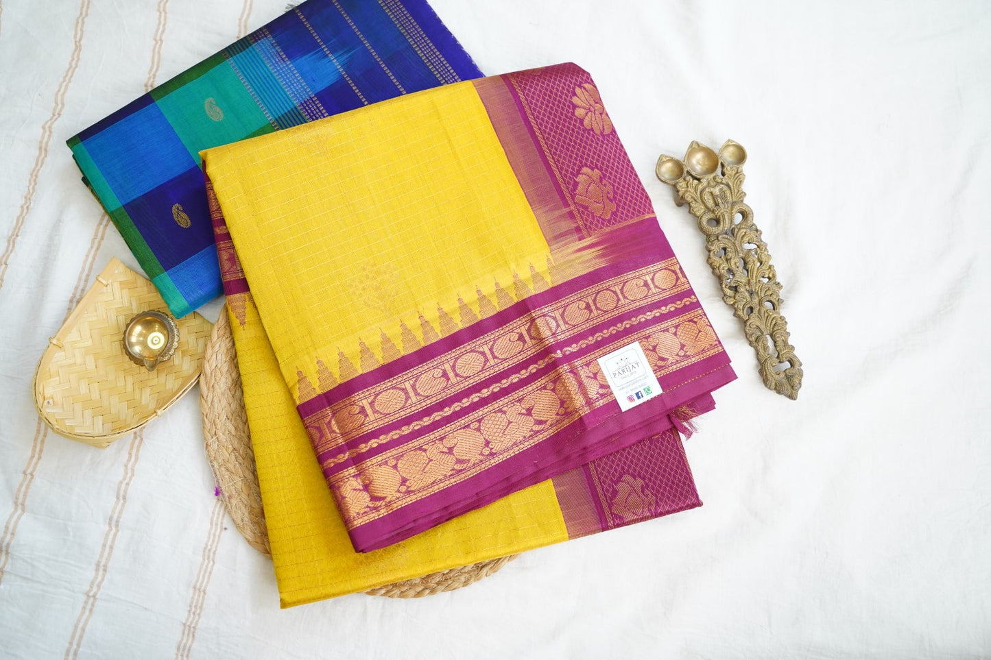 Kanchi Handloom Silk Cotton Saree PC17116