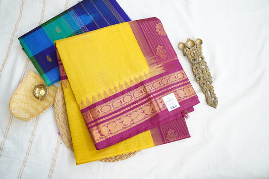 Kanchi Handloom Silk Cotton Saree PC17116