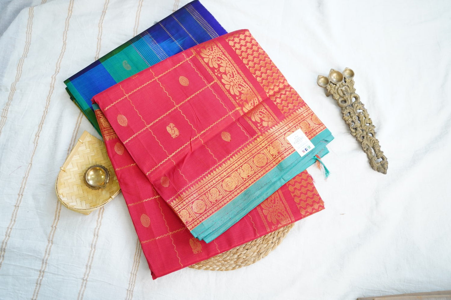 Kanchi Handloom Silk Cotton Saree PC17129