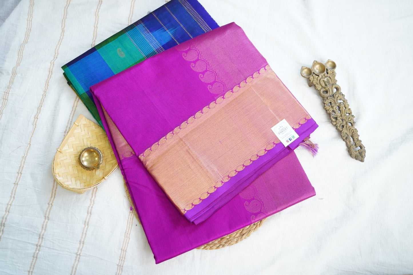 Kanchi Handloom Silk Cotton Saree PC17096