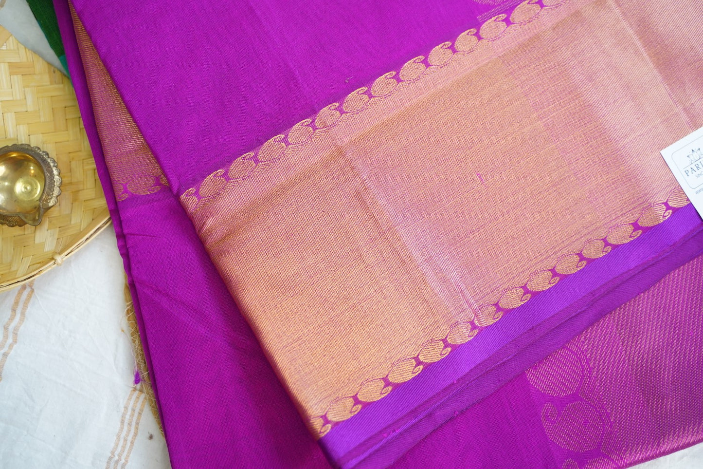 Kanchi Handloom Silk Cotton Saree PC17096