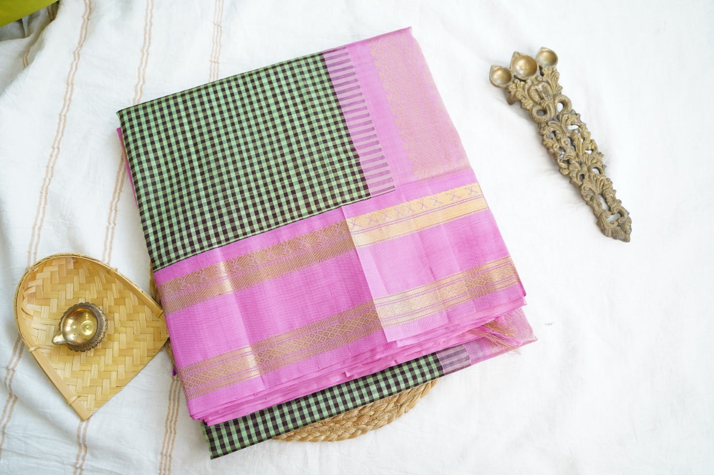 Kanchi Handloom Silk Cotton Saree PC17075