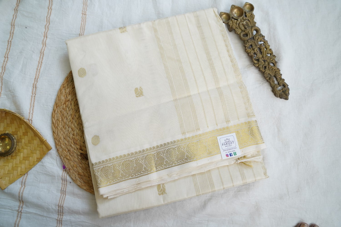 Kanchi Handloom Silk Cotton Saree PC17087
