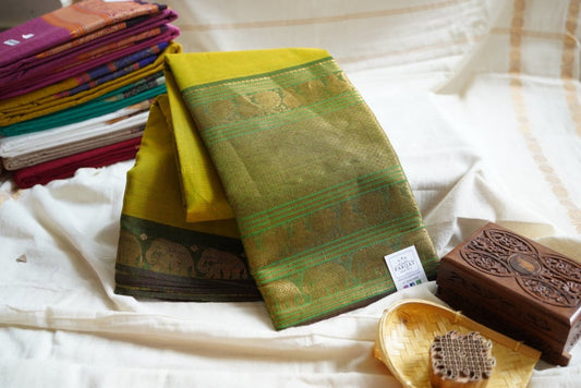 Chettinadu  handloom Cotton Saree PC13569