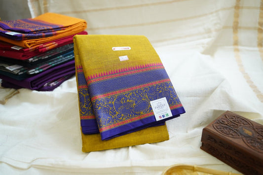 Chettinad handloom Cotton Saree PC13543