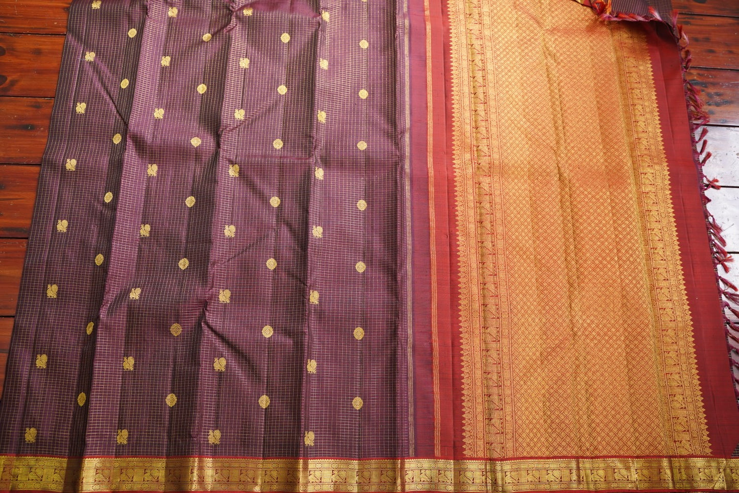 Pure Kanchi Silk Saree PC16027