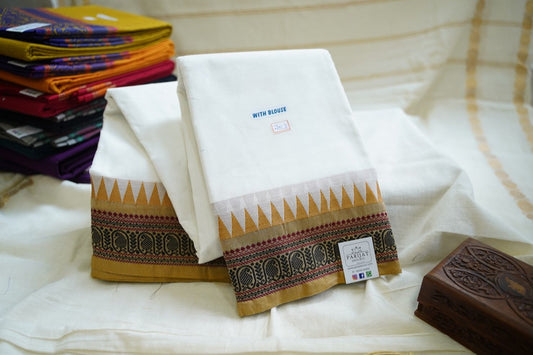 Chettinadu  handloom Cotton Saree PC13532