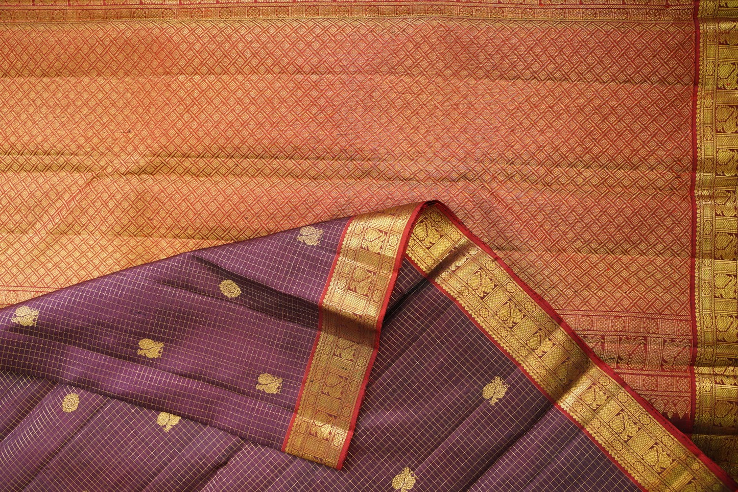 Pure Kanchi Silk Saree PC16027