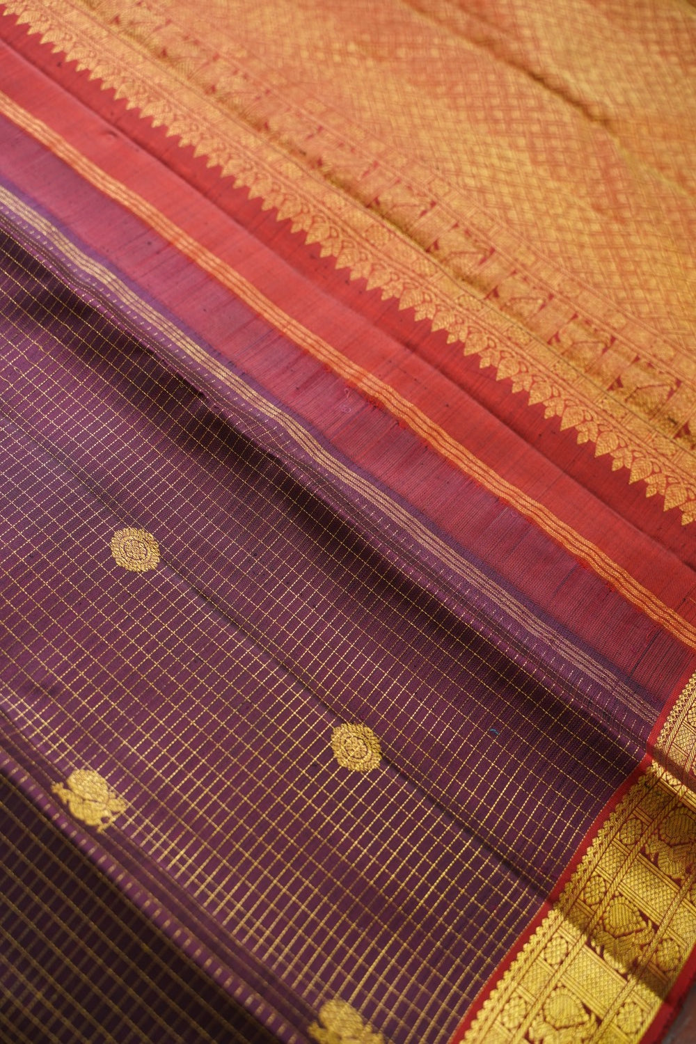 Pure Kanchi Silk Saree PC16027