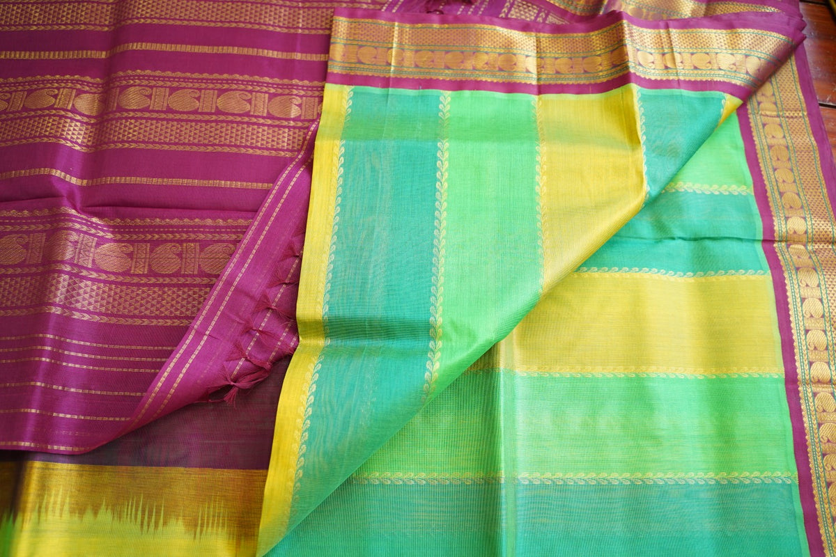 Kanchi Silk Cotton Saree PC17924