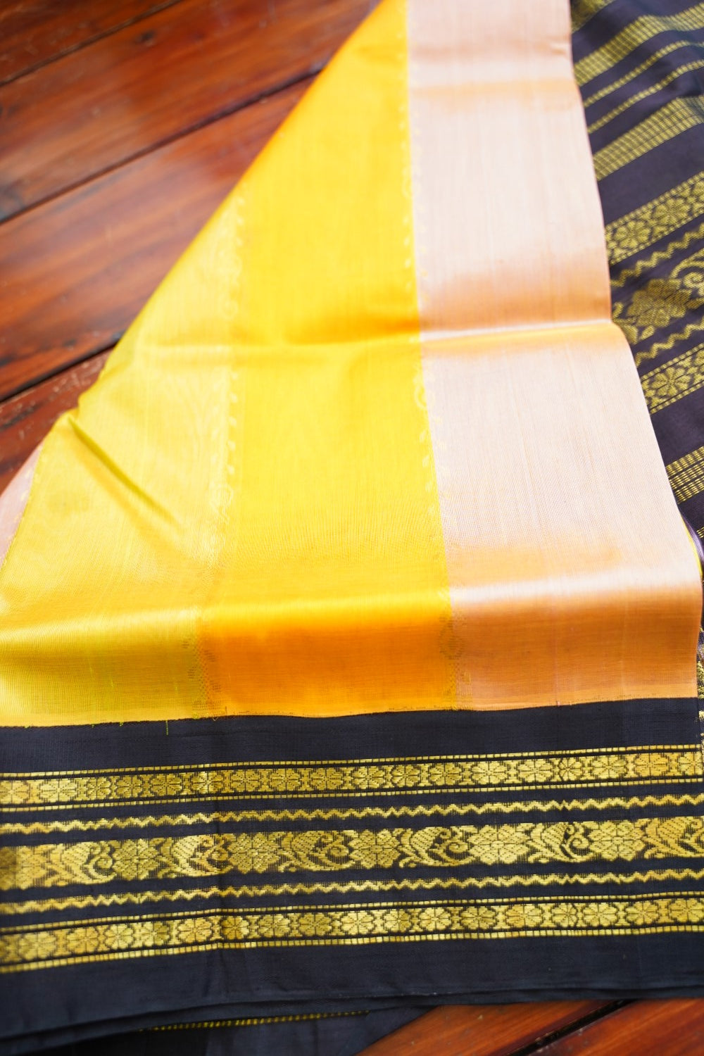 Kanchi Silk Cotton Saree PC17929