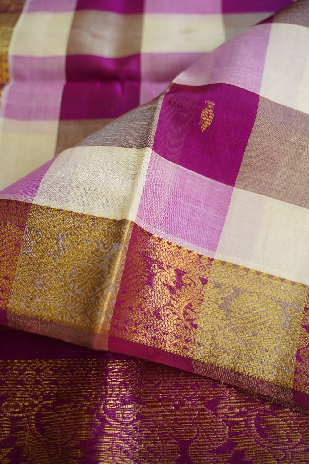 Kanchi Handloom Silk Cotton Saree PC17090