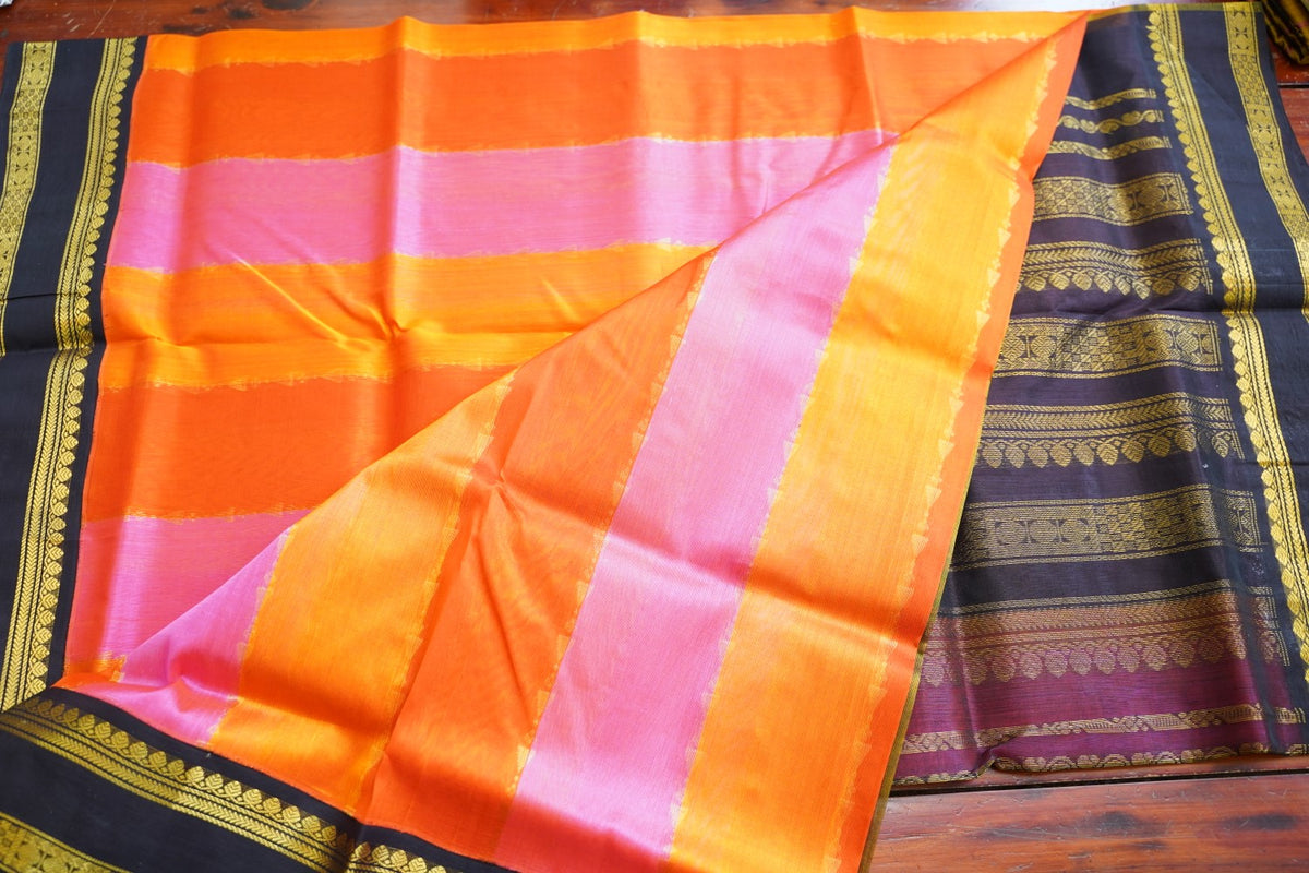 Kanchi Silk Cotton Saree PC17928
