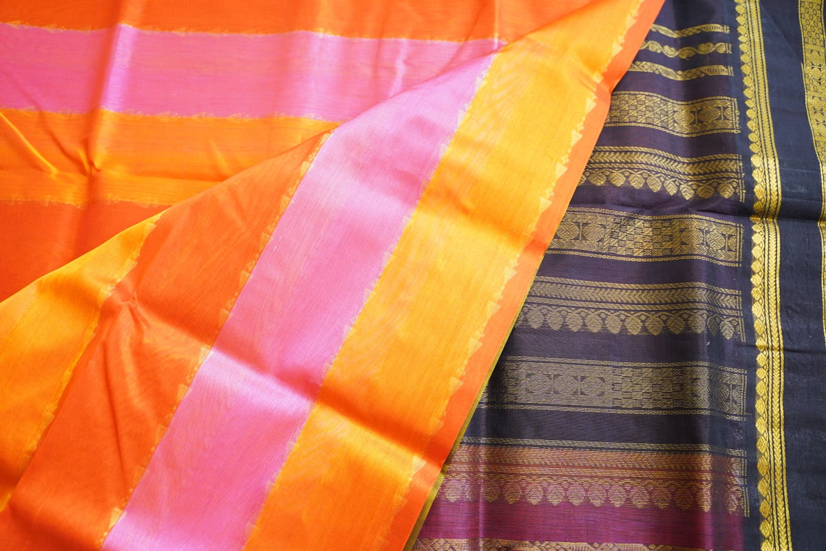 Kanchi Silk Cotton Saree PC17928