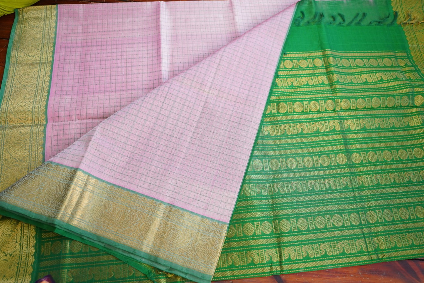 Kanchi Handloom Silk Cotton Saree PC17081