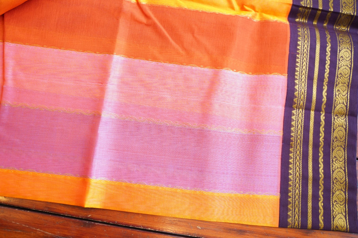 Kanchi Silk Cotton Saree PC17925