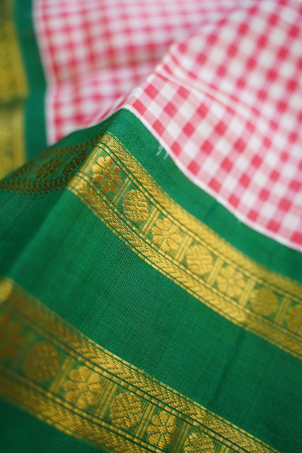 Kanchi Handloom Silk Cotton Saree PC17076