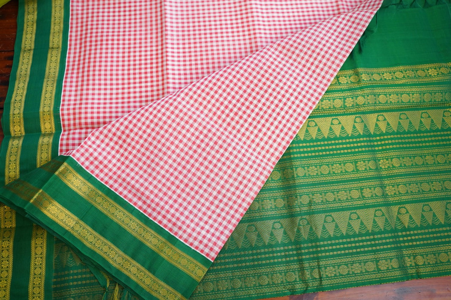 Kanchi Handloom Silk Cotton Saree PC17076