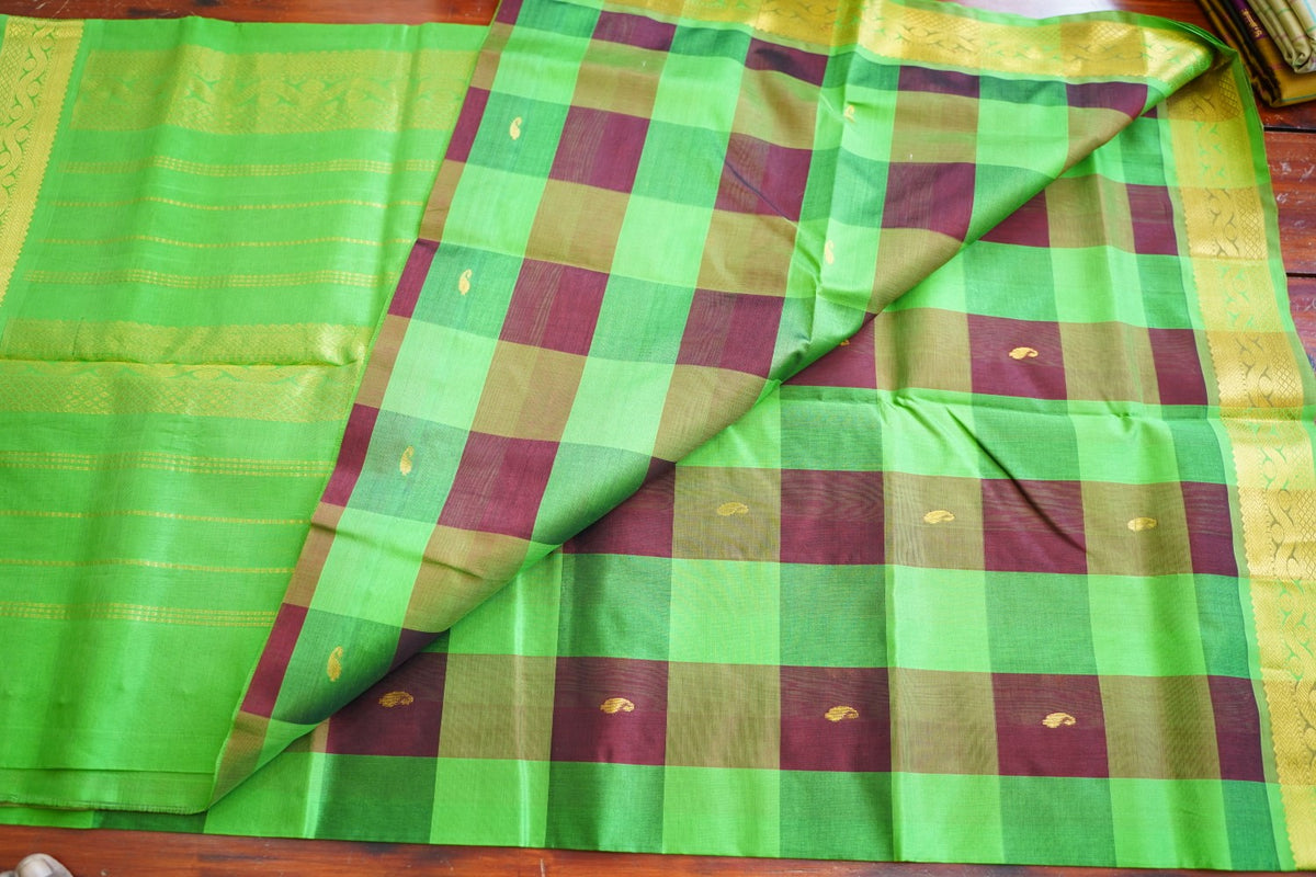 Kanchi Silk Cotton Saree PC17980