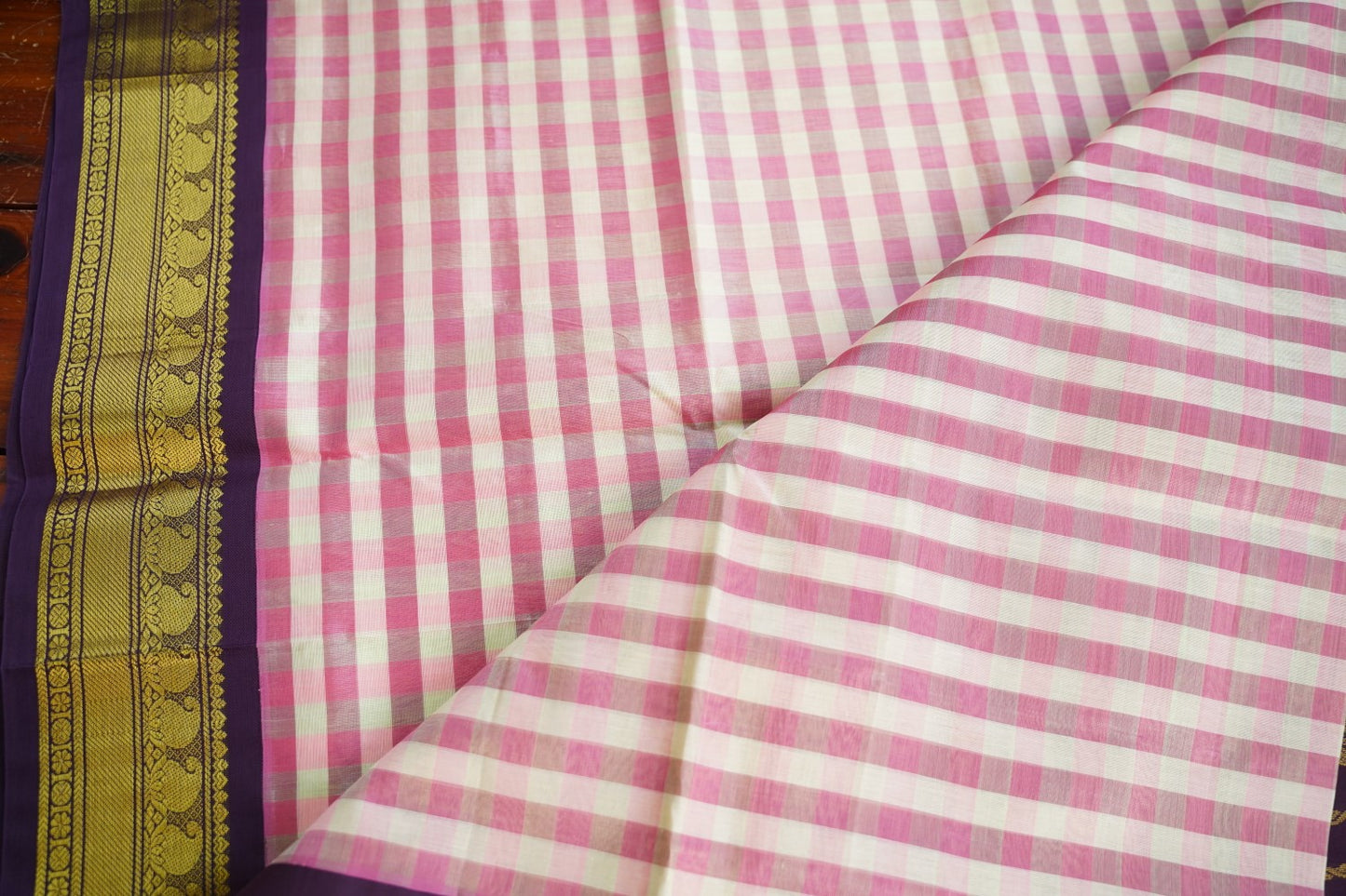 Kanchi Handloom Silk Cotton Saree PC17079