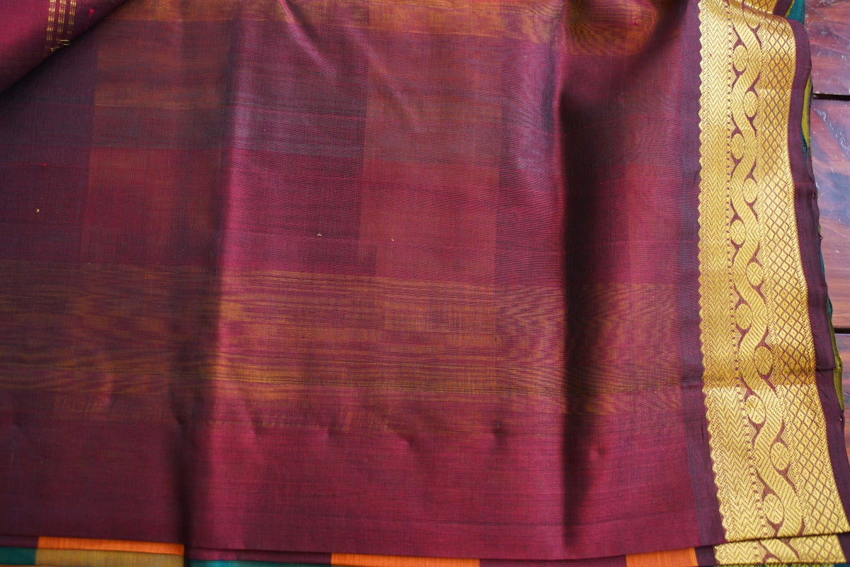 Kanchi Silk Cotton Saree PC17981