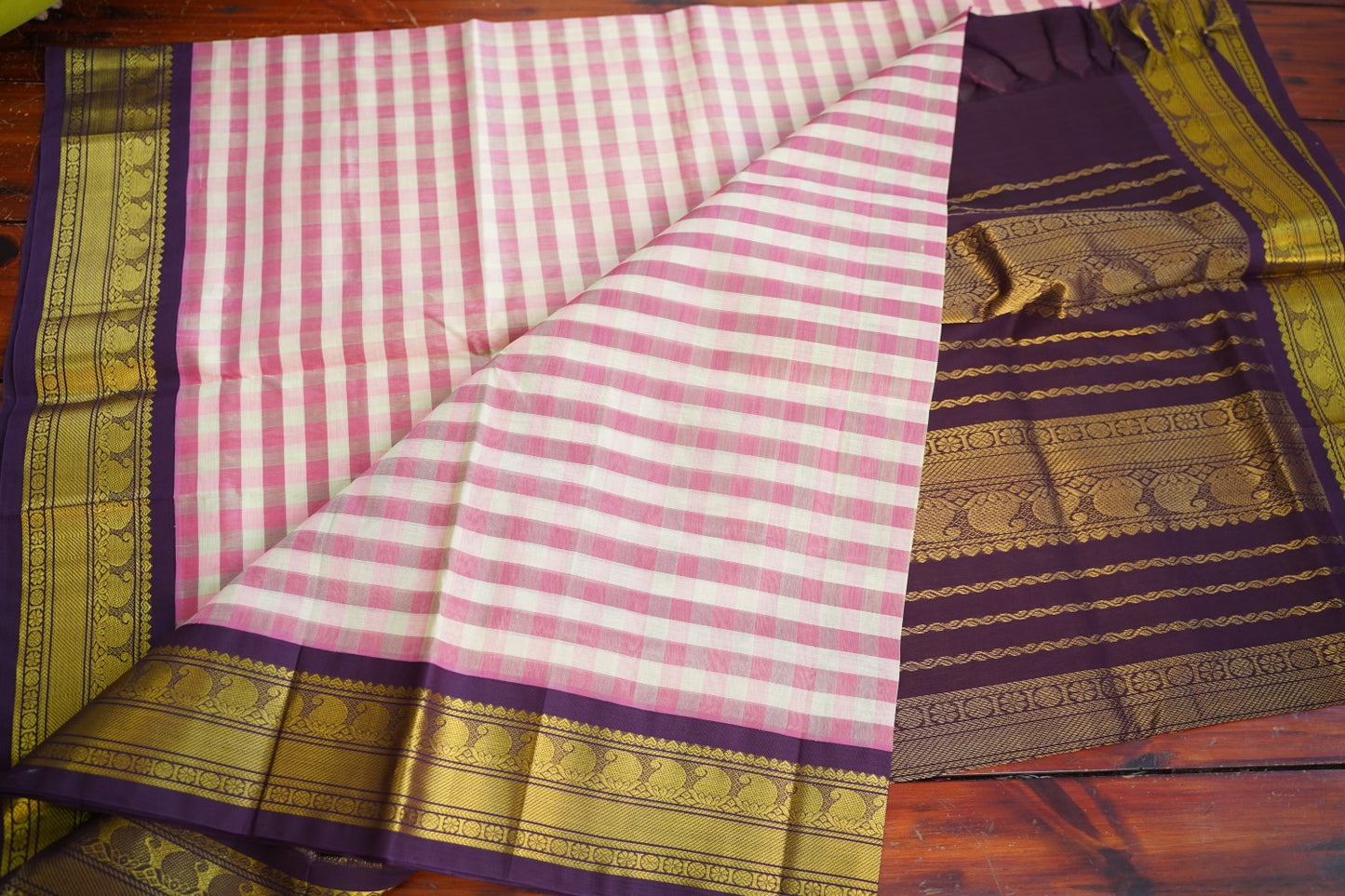 Kanchi Handloom Silk Cotton Saree PC17079