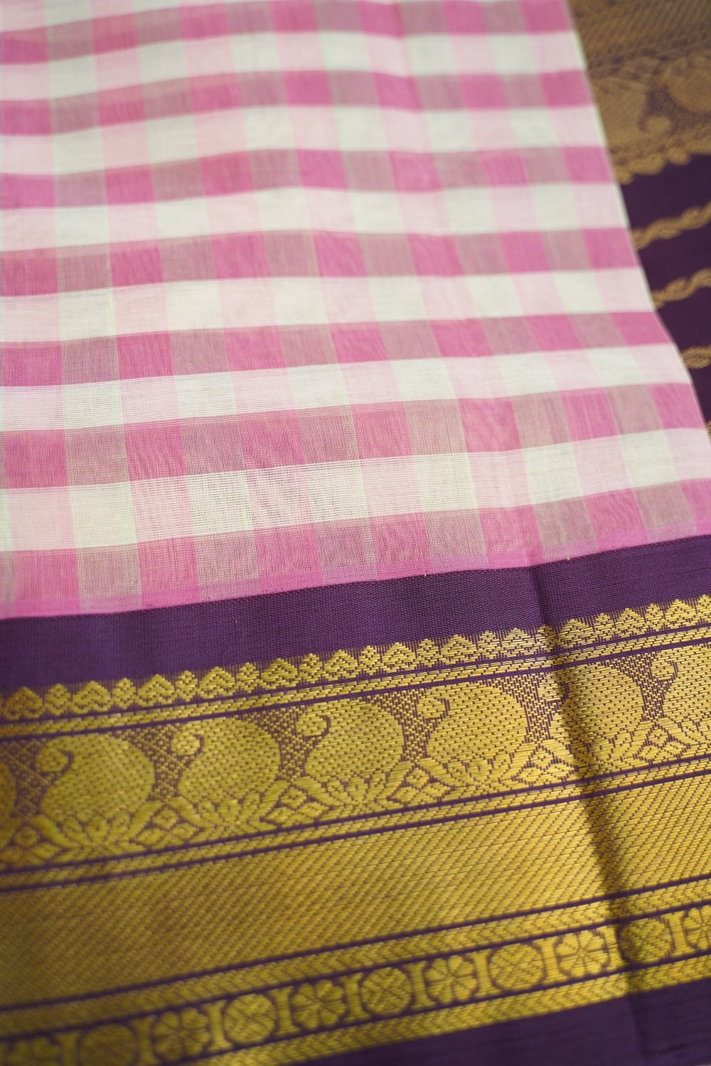 Kanchi Handloom Silk Cotton Saree PC17079