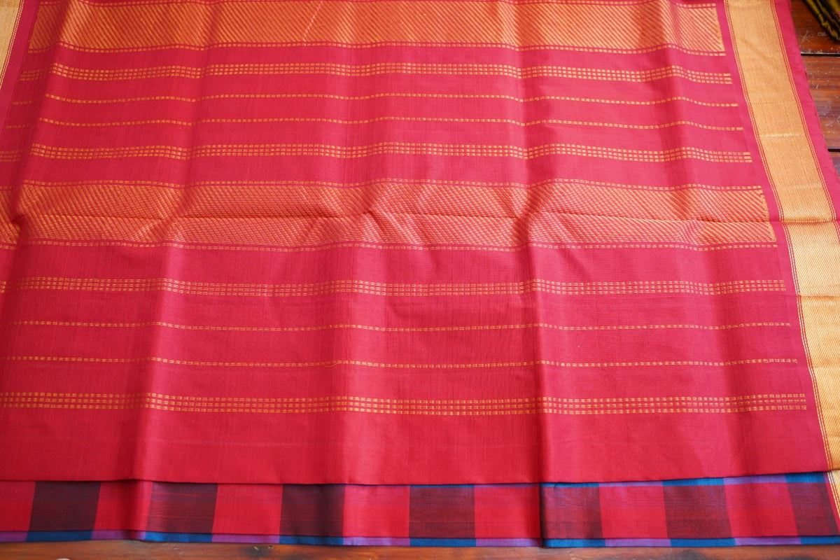 Kanchi Silk Cotton Saree PC17982