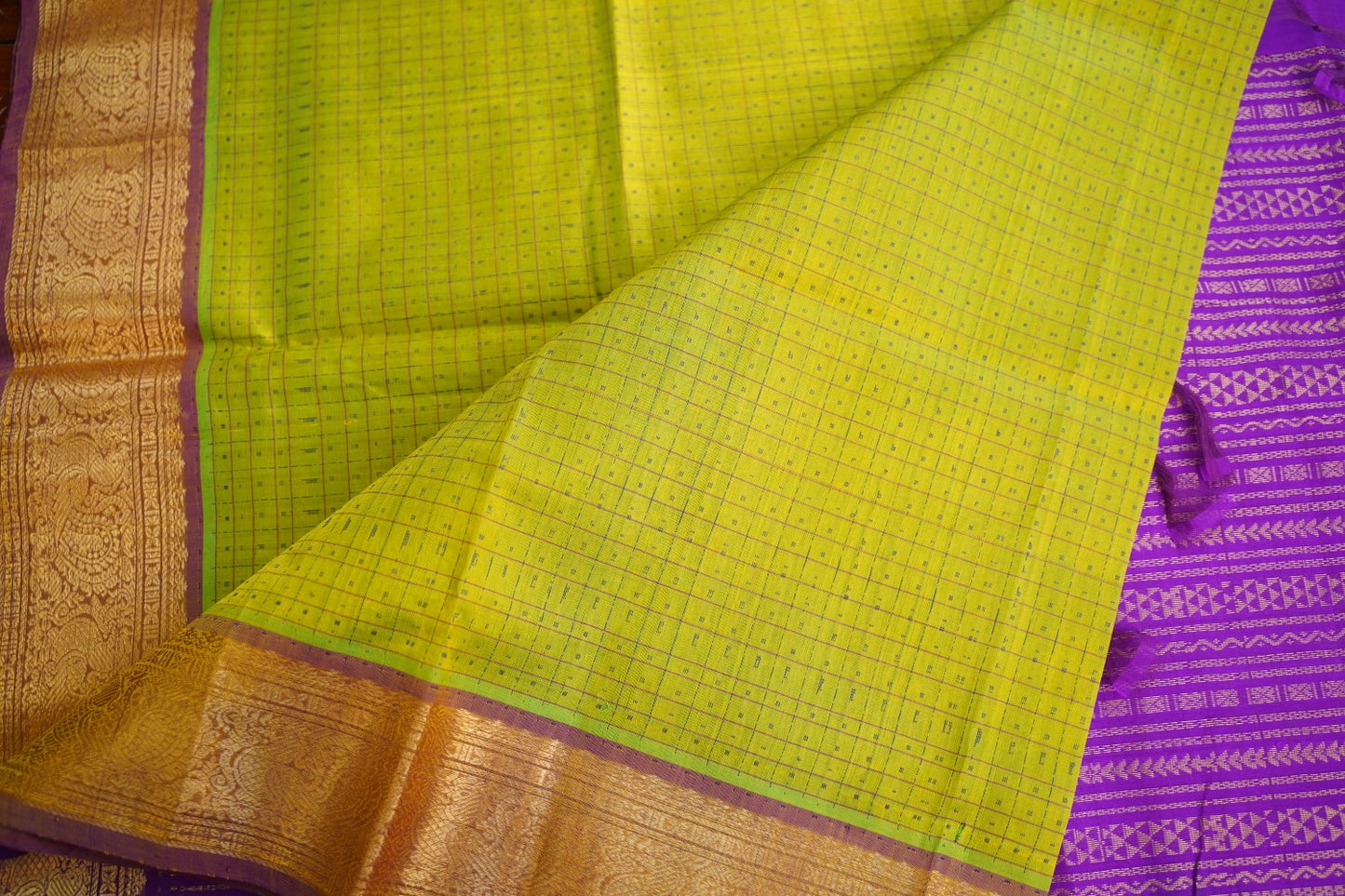 Kanchi Handloom Silk Cotton Saree PC17084