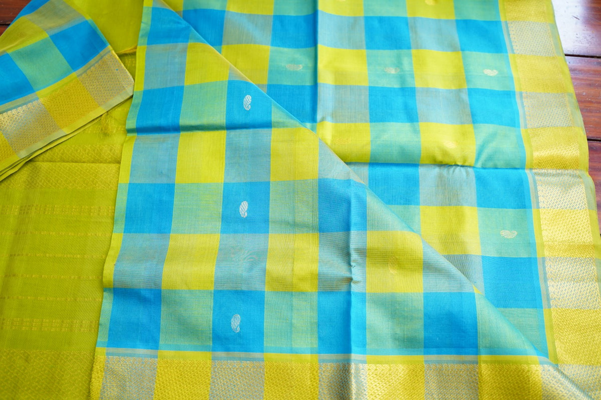 Kanchi Silk Cotton Saree PC17979