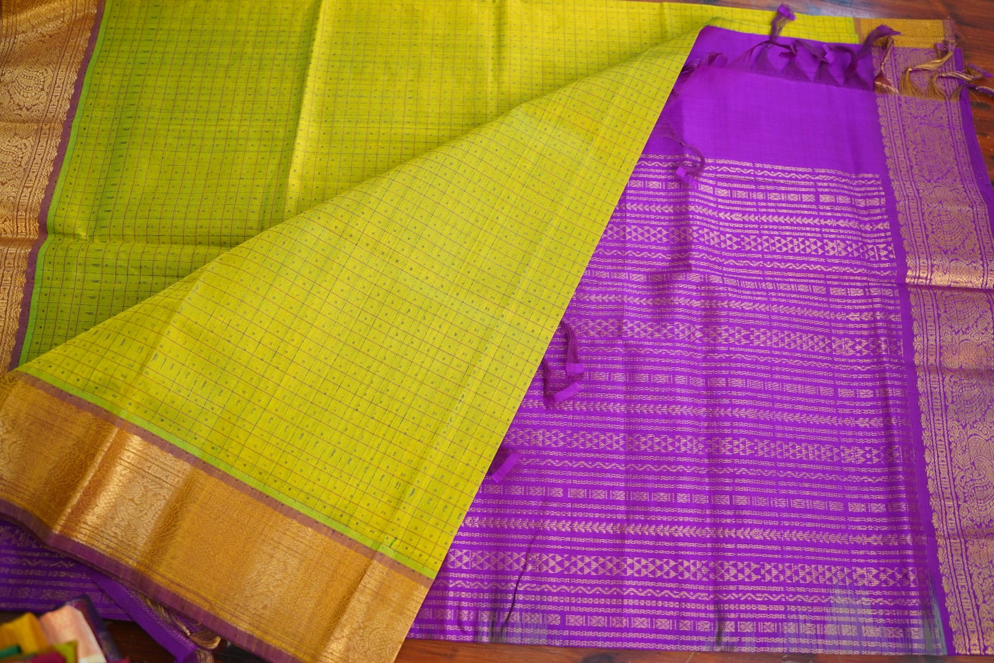 Kanchi Handloom Silk Cotton Saree PC17084