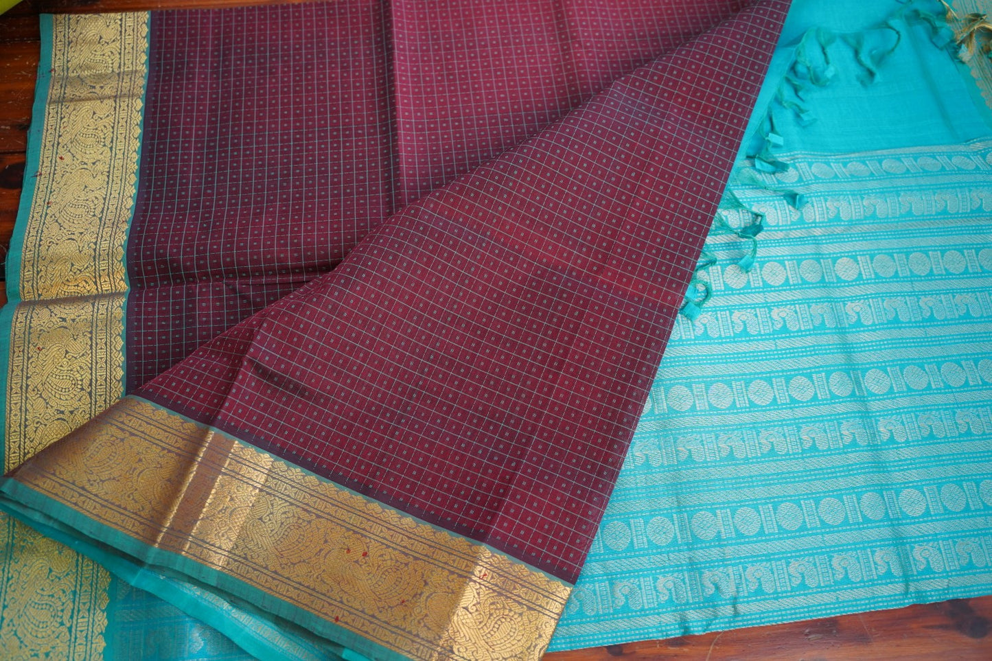 Kanchi Handloom Silk Cotton Saree PC17082