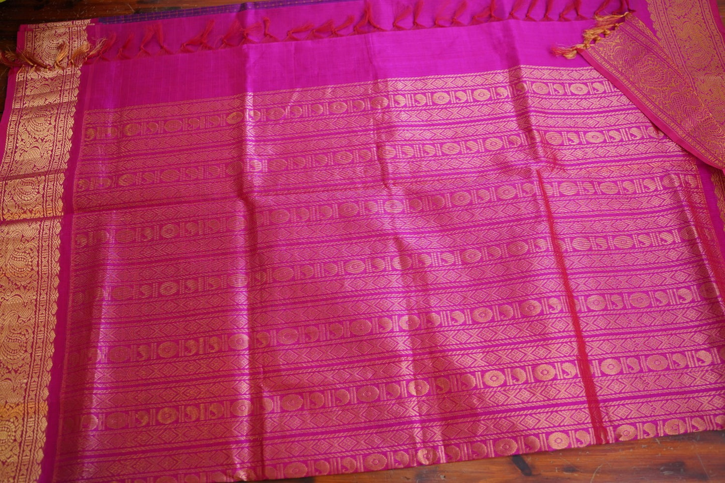 Kanchi Handloom Silk Cotton Saree PC17080