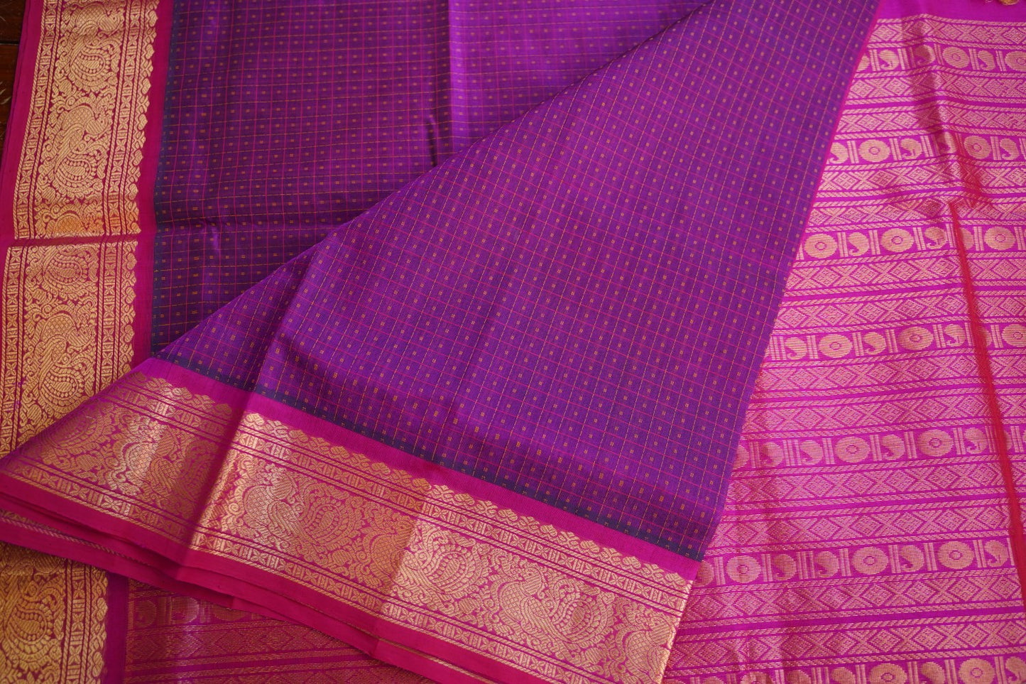 Kanchi Handloom Silk Cotton Saree PC17080