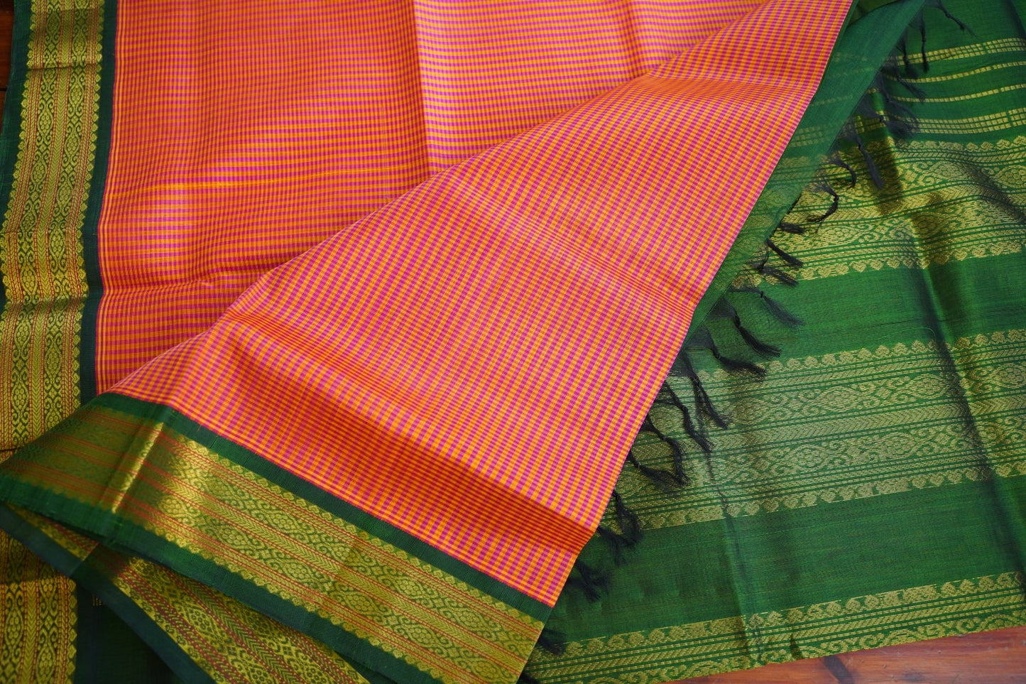 Kanchi Handloom Silk Cotton Saree PC17077