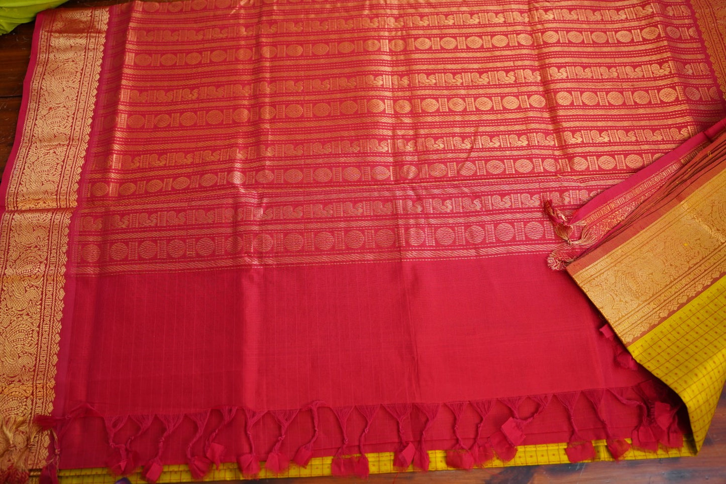 Kanchi Handloom Silk Cotton Saree PC17083