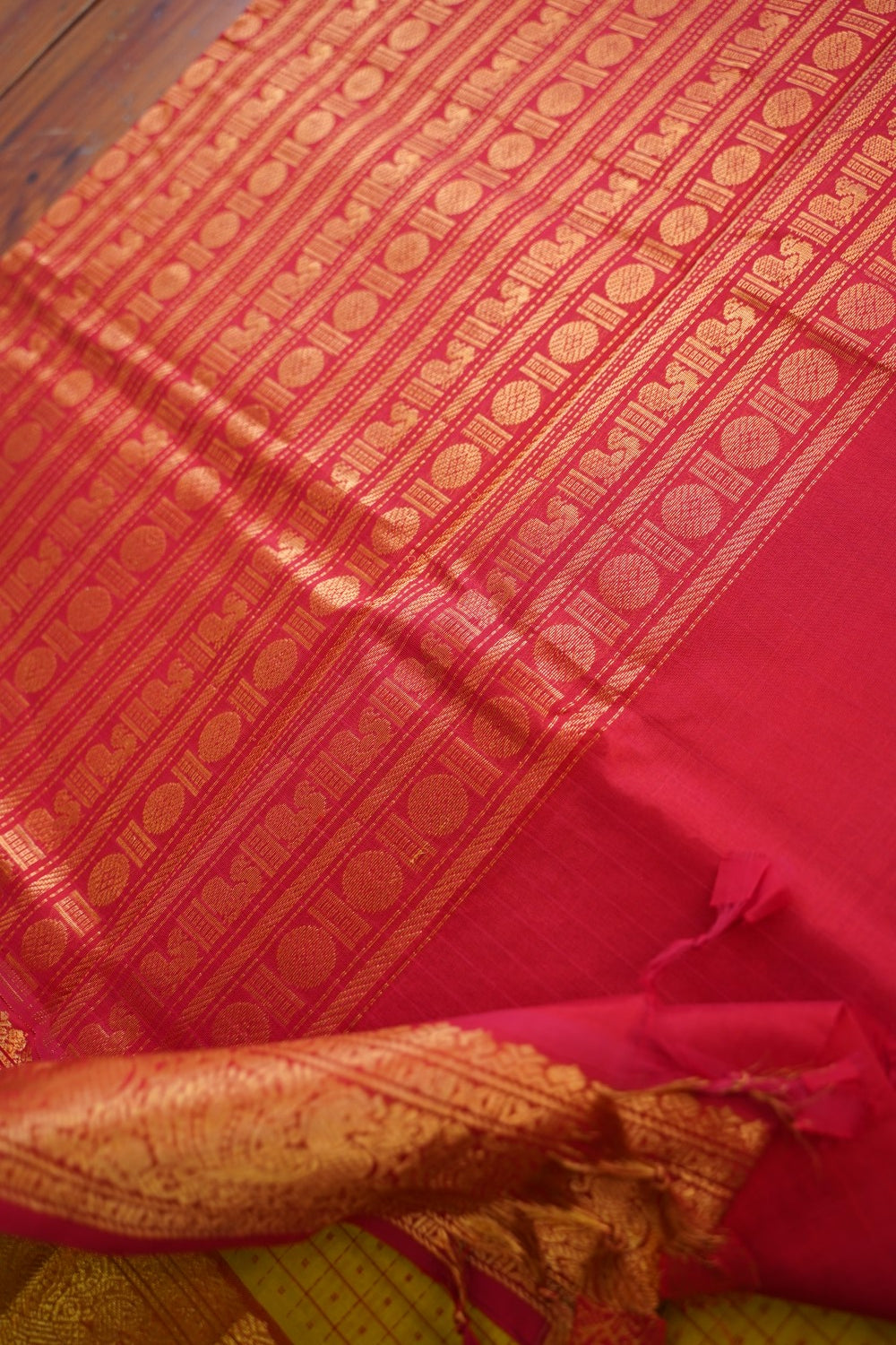 Kanchi Handloom Silk Cotton Saree PC17083