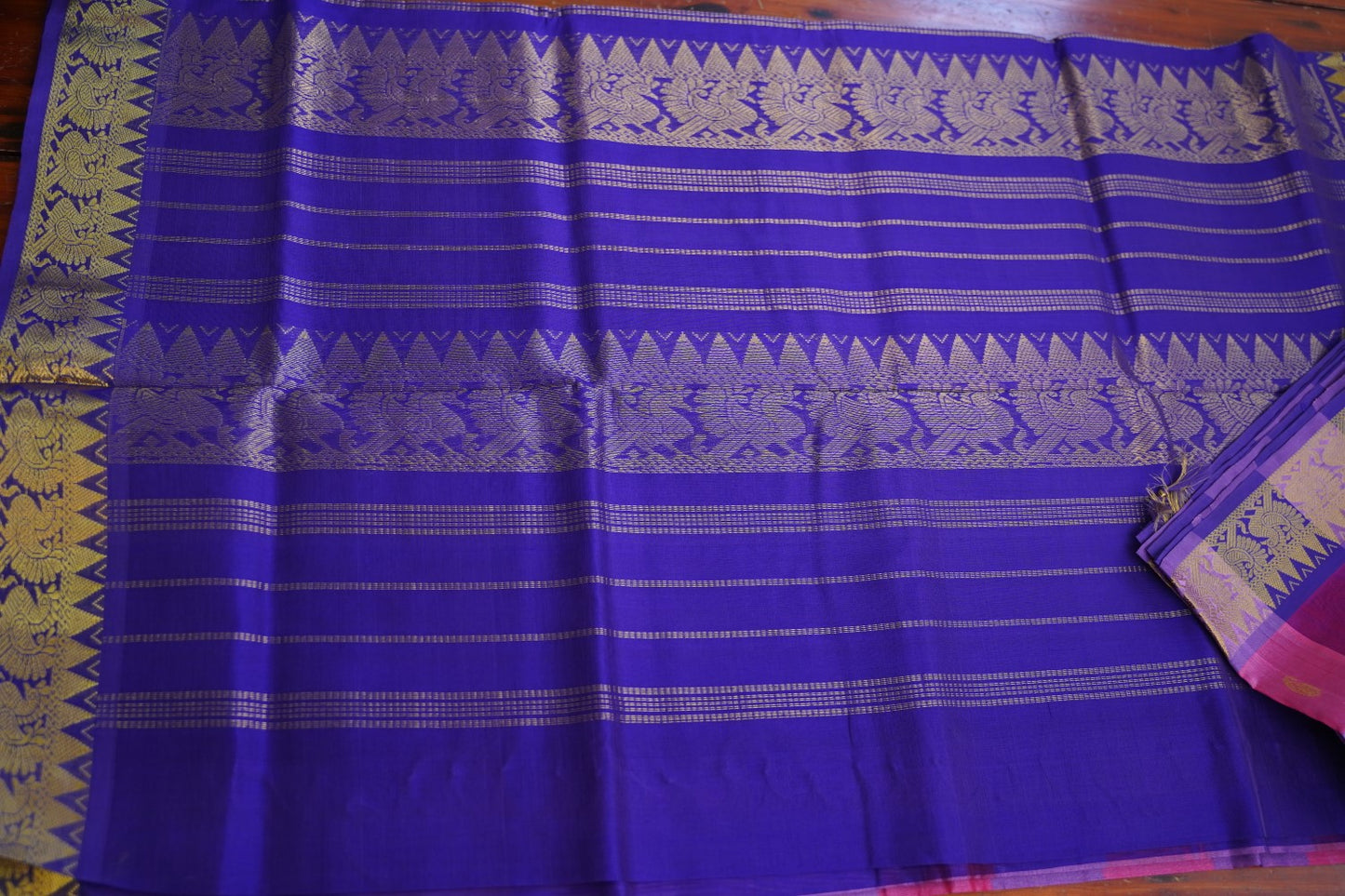 Kanchi Handloom Silk Cotton Saree PC17130