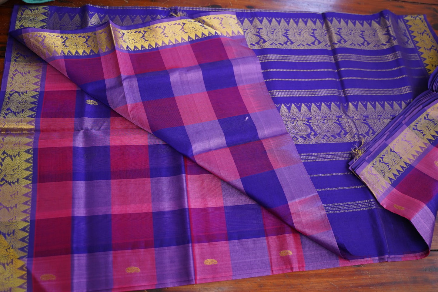 Kanchi Handloom Silk Cotton Saree PC17130