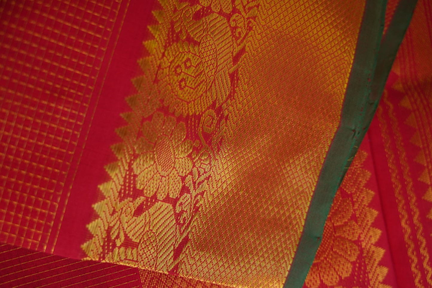 Kanchi Handloom Silk Cotton Saree PC17124