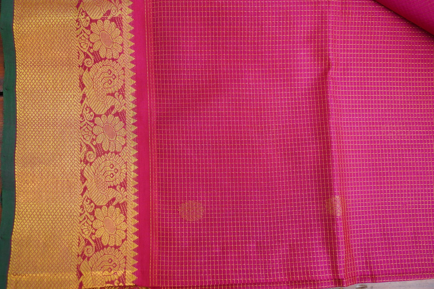 Kanchi Handloom Silk Cotton Saree PC17125