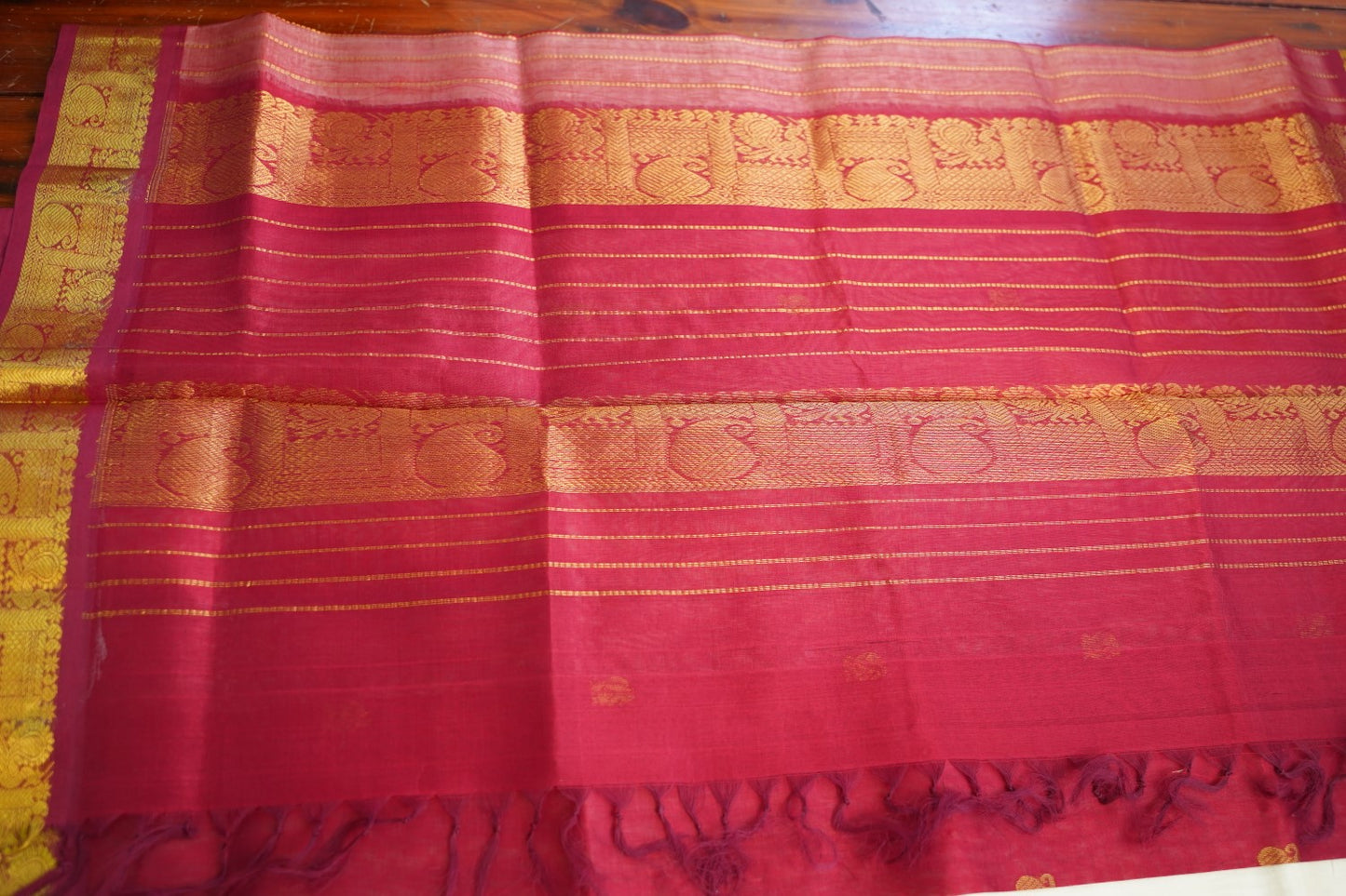 Kanchi Handloom Silk Cotton Saree PC17127