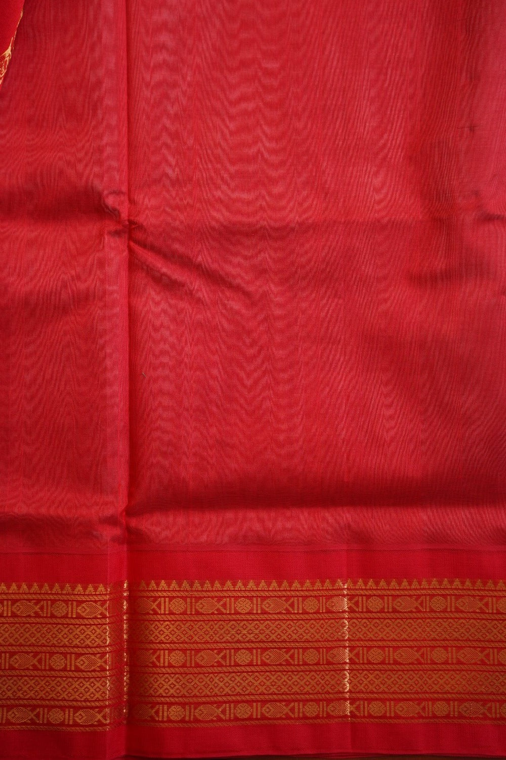 Elephant Grey Kanchi  Silk Cotton Saree With Zari  Border PC11748