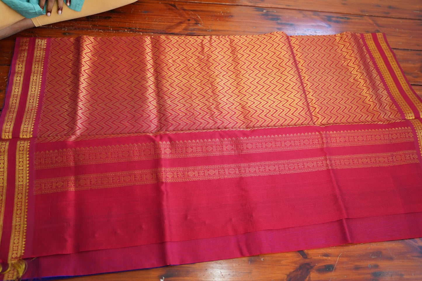 Kanchi Handloom Silk Cotton Saree PC17120