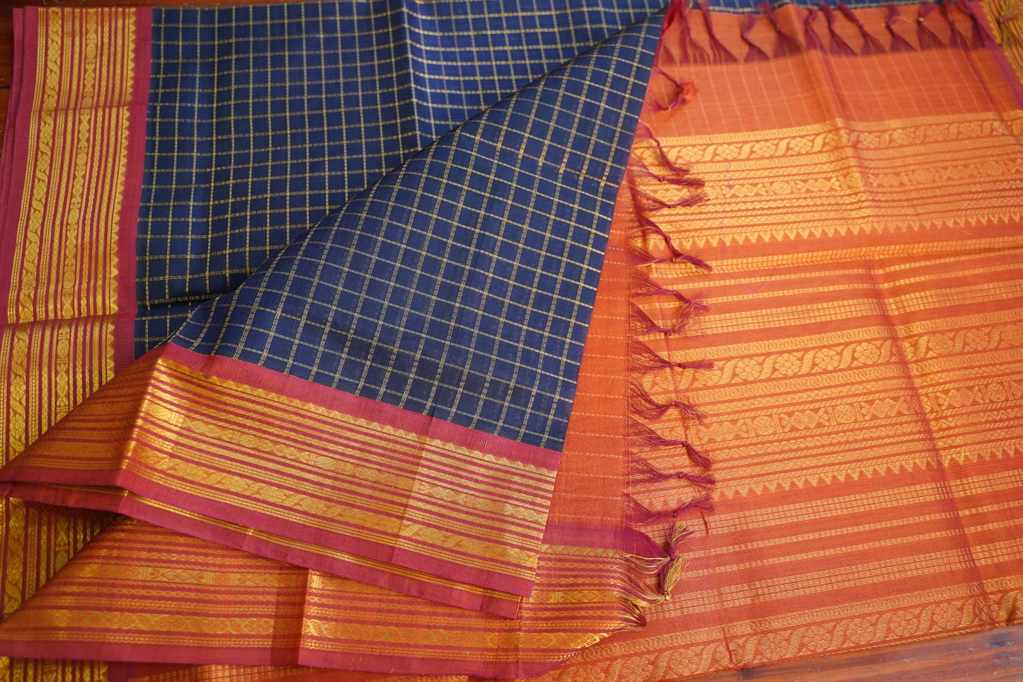 Kanchi Handloom Silk Cotton Saree PC17101