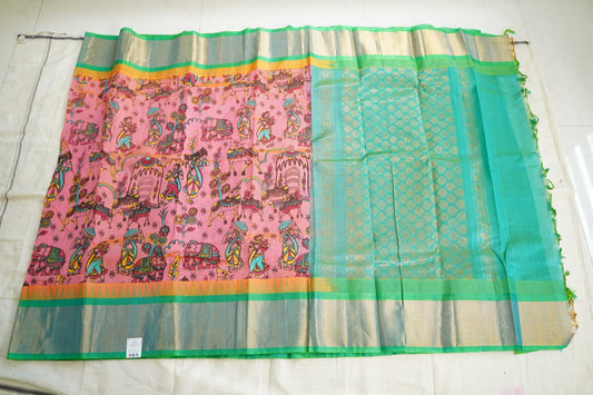 Kanchi Handloom Silk Cotton Saree PC10776