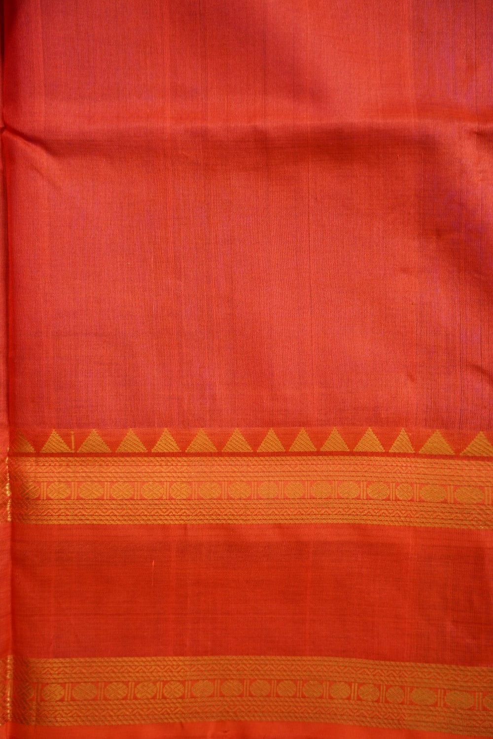 Violet  Butta  Kanchi  Silk Cotton Saree With Zari  Border PC11720