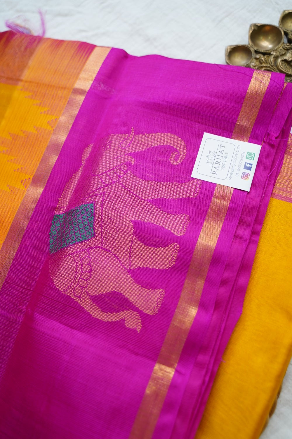 Kanchi Silk Cotton Saree PC17974