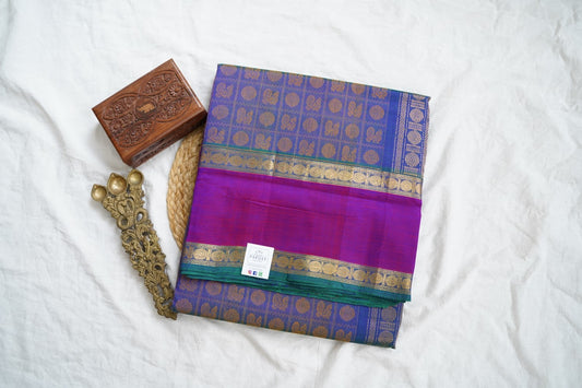 Kanchi Handloom Silk Cotton Saree-PC16089