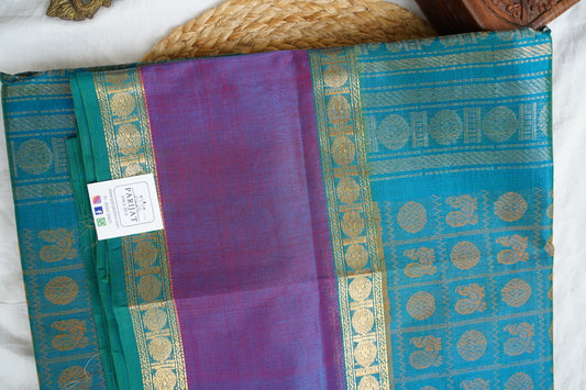 Kanchi Handloom Silk Cotton Saree-PC16090
